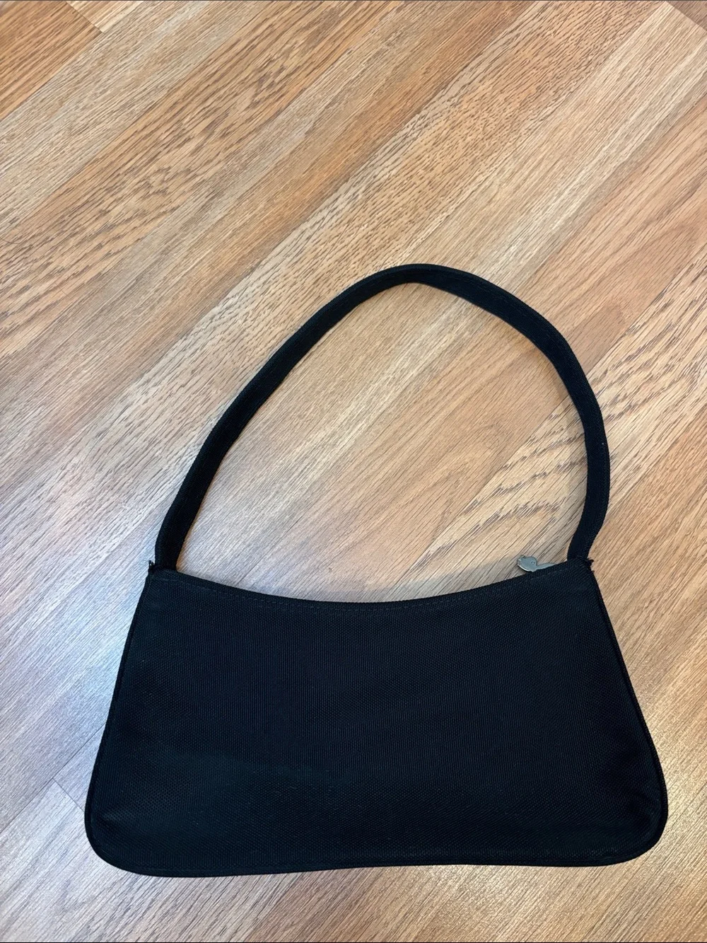 Vintage Y2K Playboy Black Hand Bag with Crystal Bunny Accent. - Picture 12 of 17